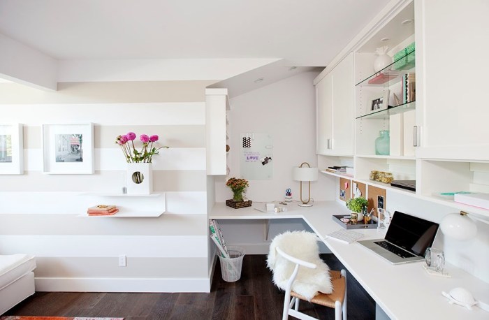 9 Bedroom Office Essentials for a Pretty Yet Productive Space | Hey, it ... Essential items for a functional bedroom office
