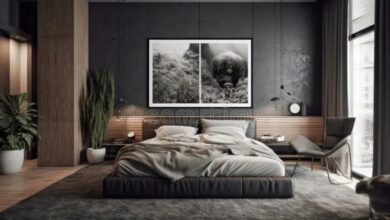 Key elements of a minimalist bedroom setup